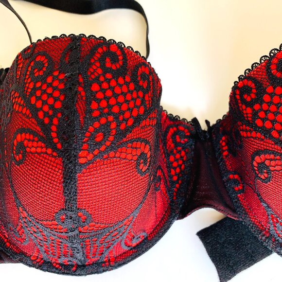 BRAS 3 Sz 36D Pink Wonderbra Fashion Forms Traditional Strapless Halter Bra - Picture 4 of 12